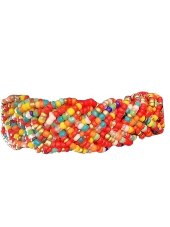 Jewelry - Multicolored Seed Beaded Bracelet